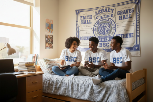 Barber-Scotia Dorm Blanket