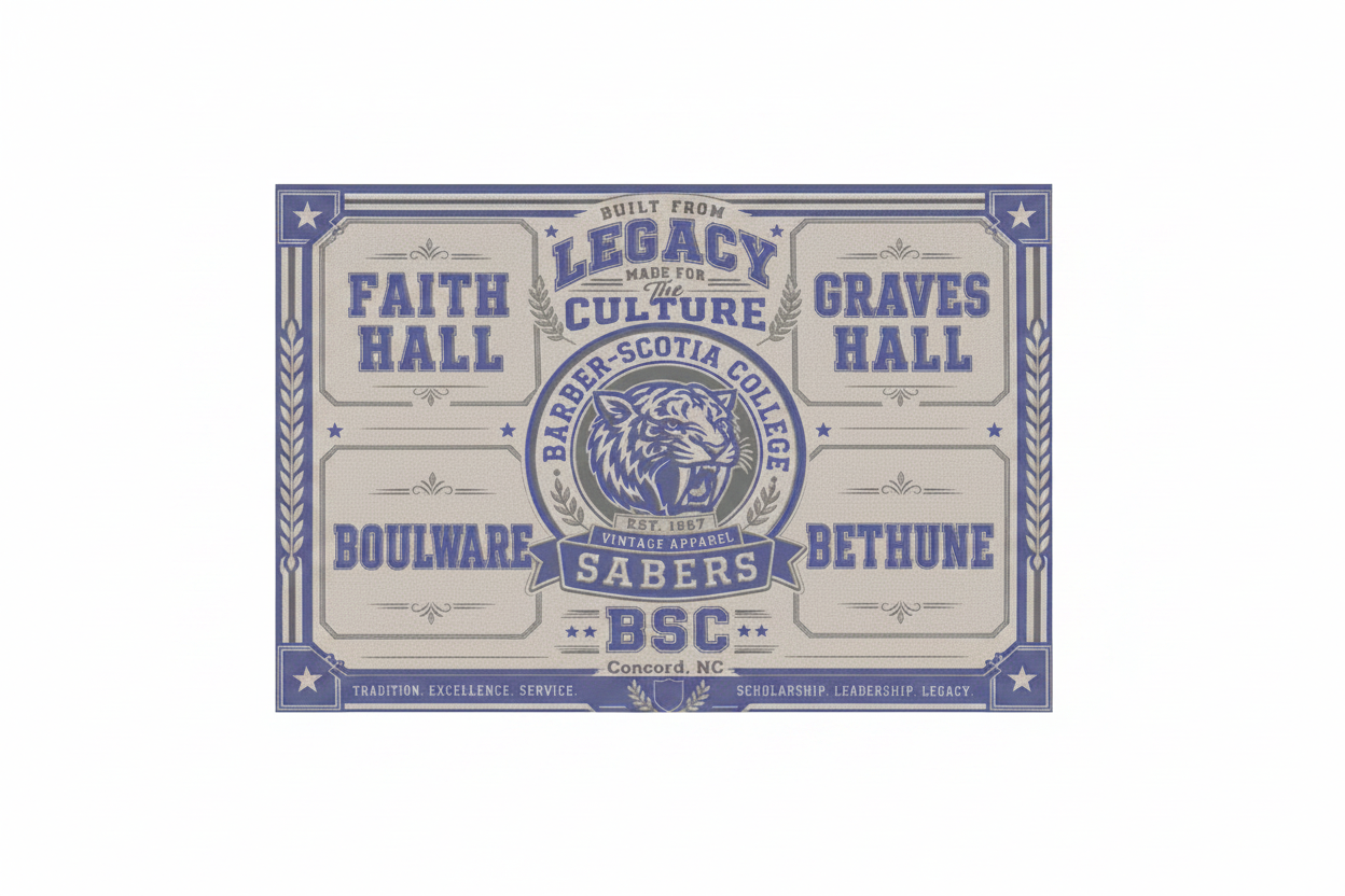Barber-Scotia Dorm Blanket